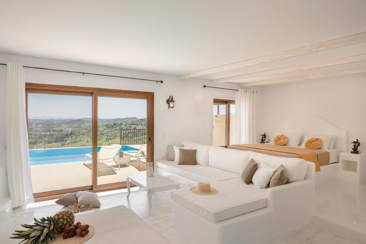 Akrolithos Villas Kouvalata Ngoại thất bức ảnh