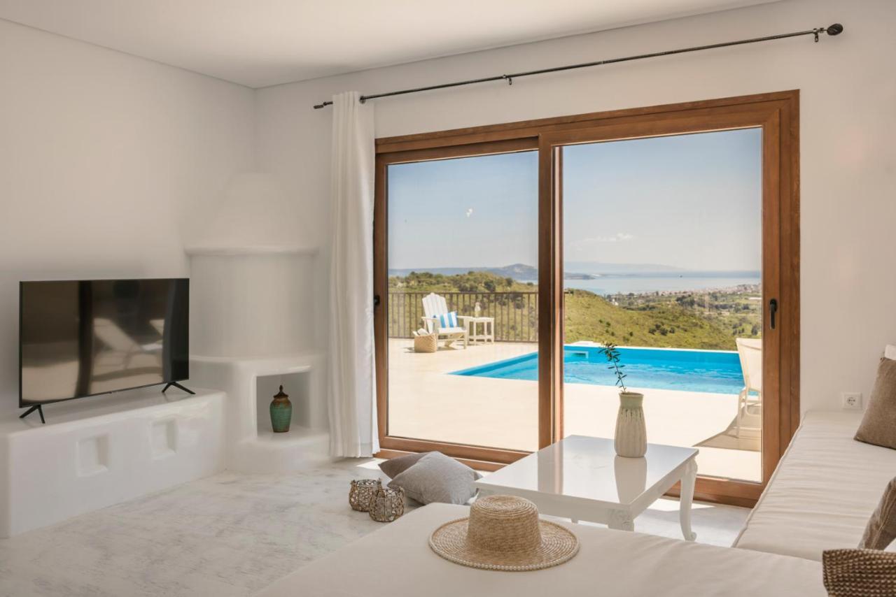 Akrolithos Villas Kouvalata Ngoại thất bức ảnh